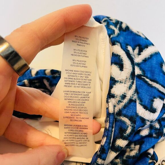 EPNY Golf Jacobean Ikat Paisley Print Pull On UV50+ Skort Size Small NWT - Picture 13 of 13